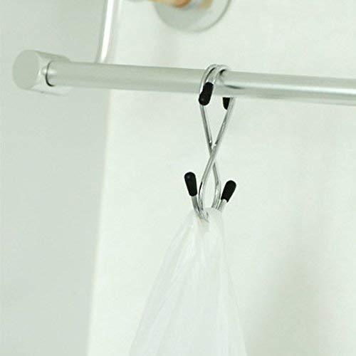0232 Heavy Duty S-Shaped Stainless Steel Hanging Hooks - 5 pcs - SkyShopy 0232 Heavy Duty S-Shaped Stainless Steel Hanging Hooks - 5 pcs - SkyShopy